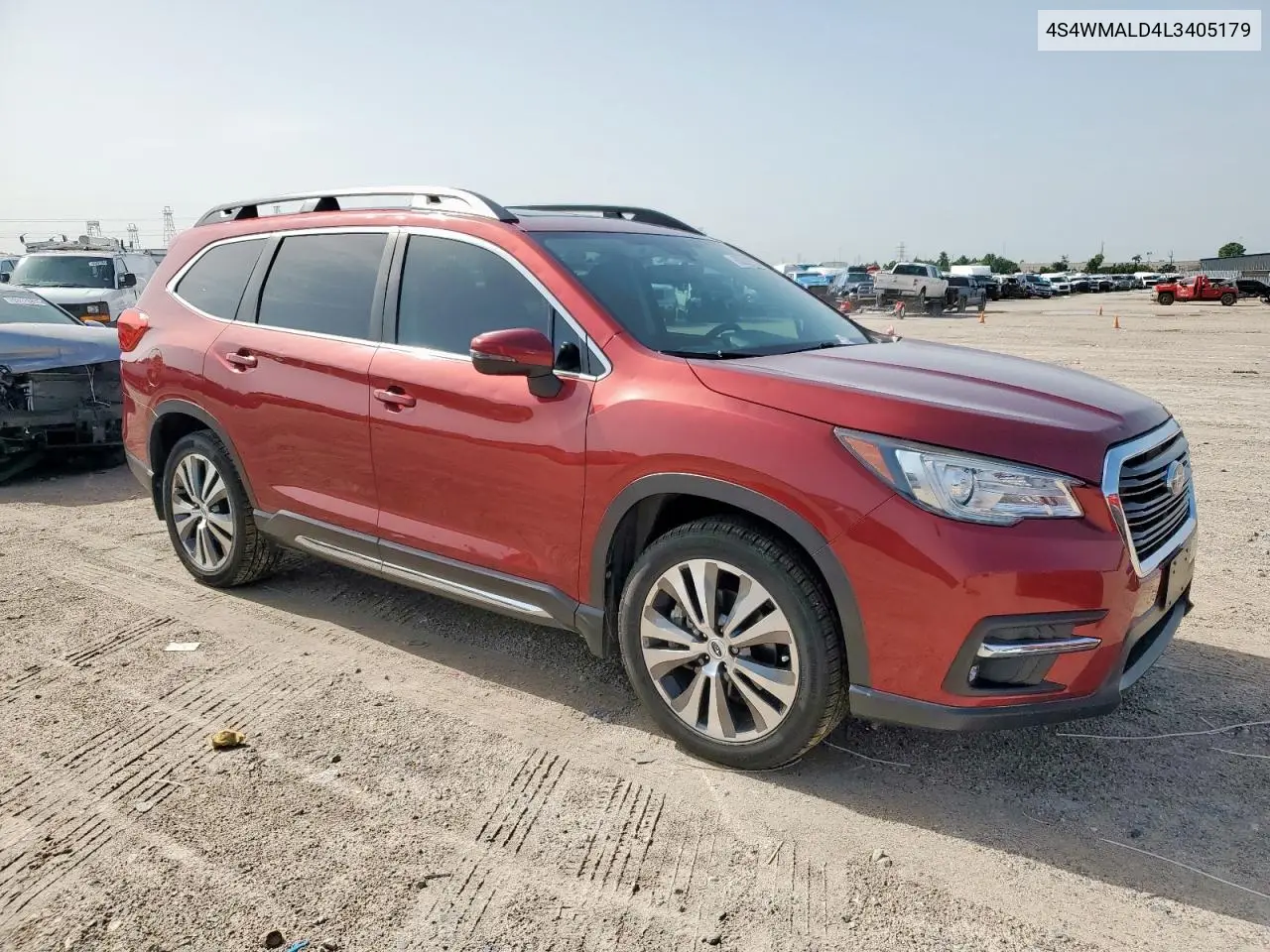 2020 Subaru Ascent Limited VIN: 4S4WMALD4L3405179 Lot: 63218555