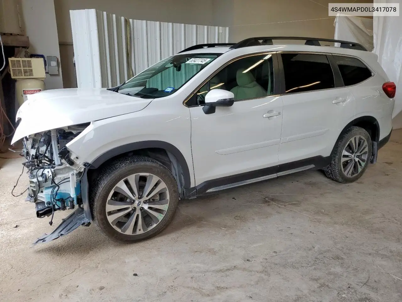 2020 Subaru Ascent Limited VIN: 4S4WMAPD0L3417078 Lot: 63427745