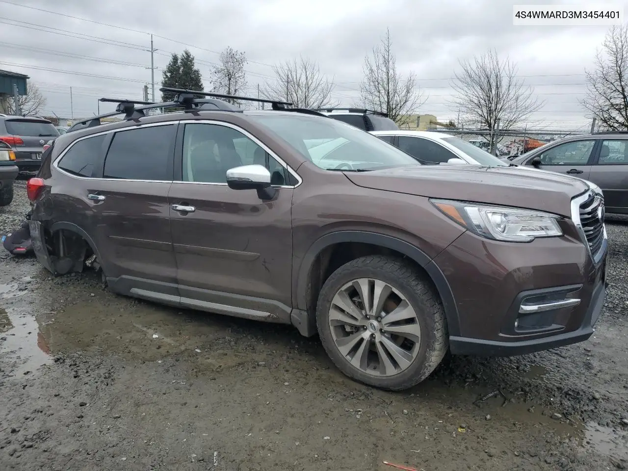 2021 Subaru Ascent Touring VIN: 4S4WMARD3M3454401 Lot: 43756145