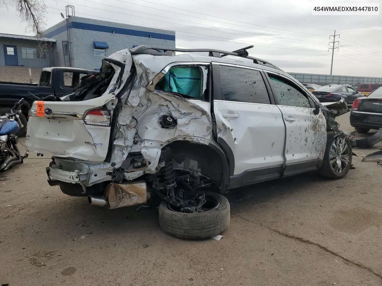 2021 Subaru Ascent Premium VIN: 4S4WMAEDXM3447810 Lot: 48002205