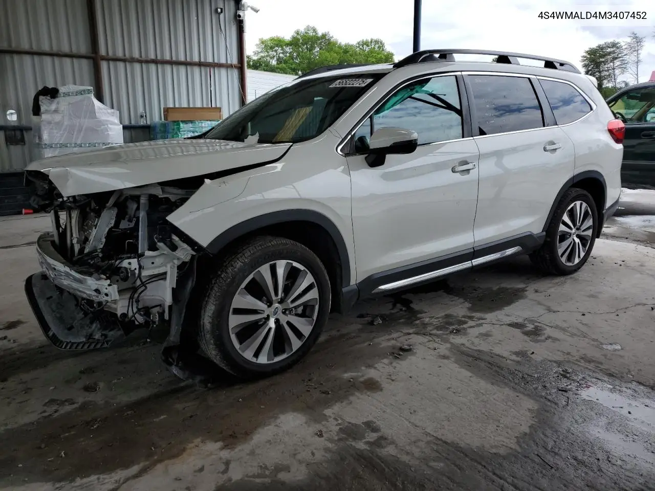 2021 Subaru Ascent Limited VIN: 4S4WMALD4M3407452 Lot: 56522275