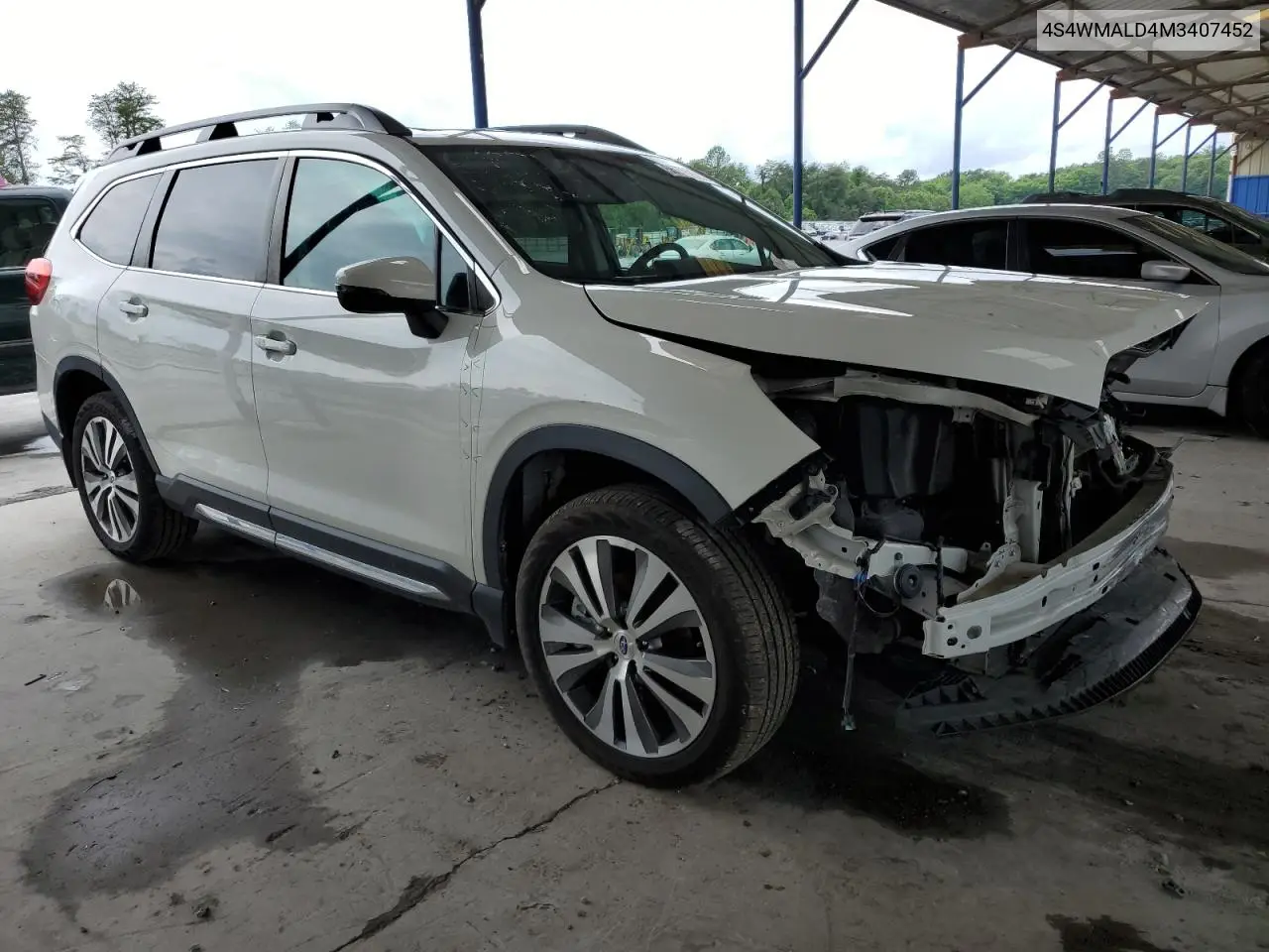 2021 Subaru Ascent Limited VIN: 4S4WMALD4M3407452 Lot: 56522275