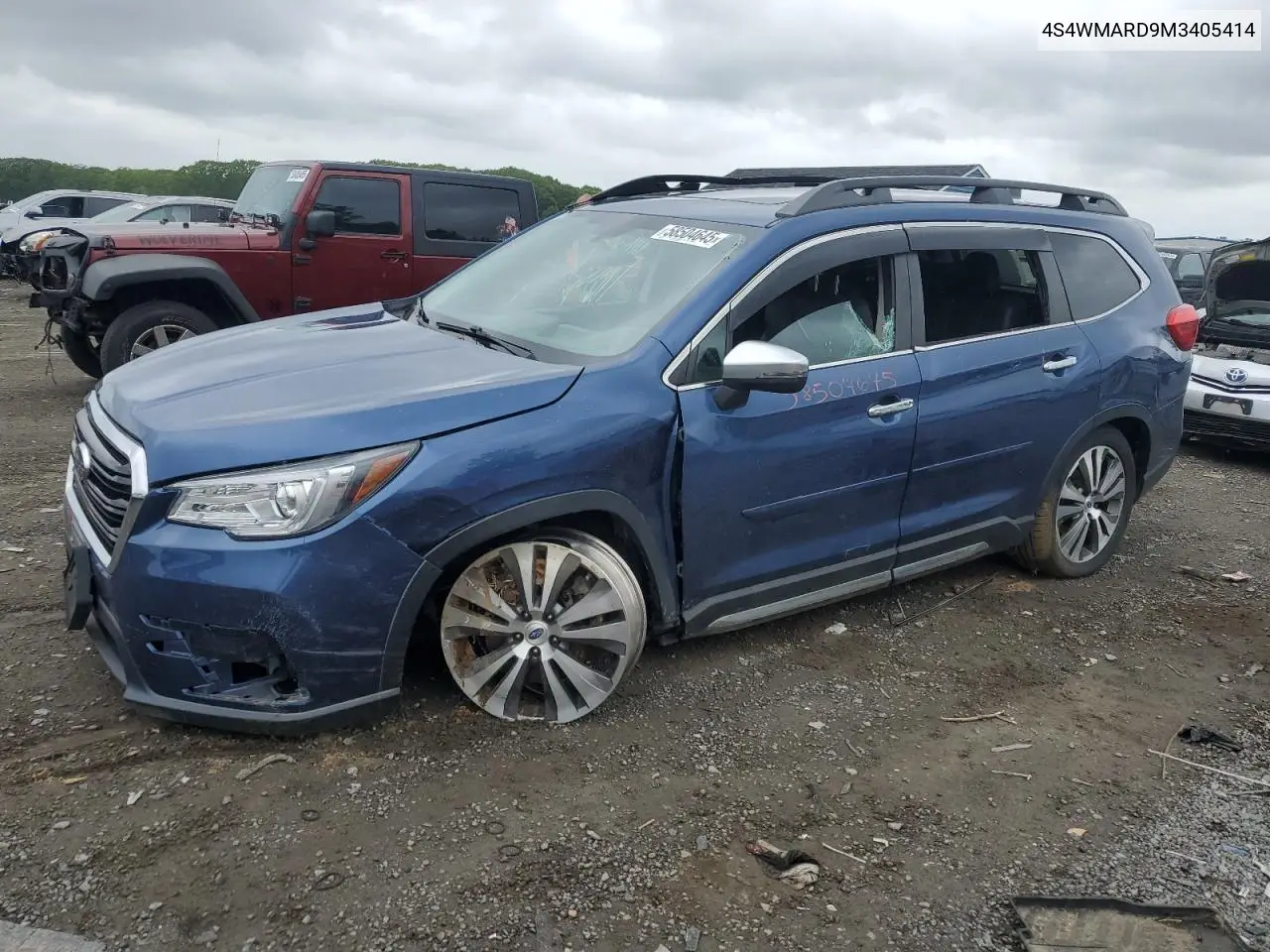 2021 Subaru Ascent Touring VIN: 4S4WMARD9M3405414 Lot: 58504645