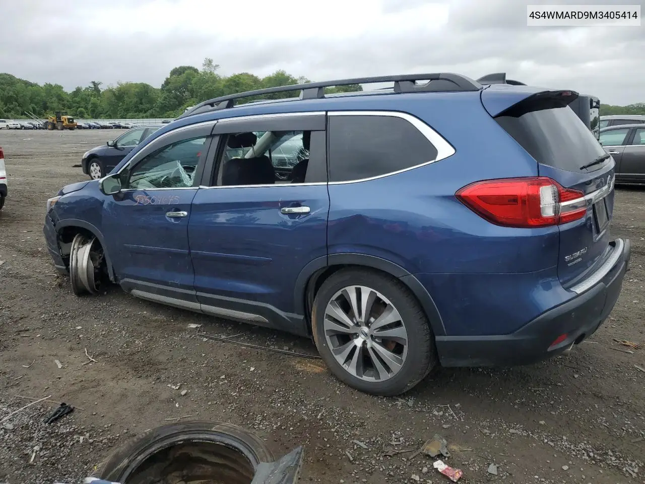 2021 Subaru Ascent Touring VIN: 4S4WMARD9M3405414 Lot: 58504645