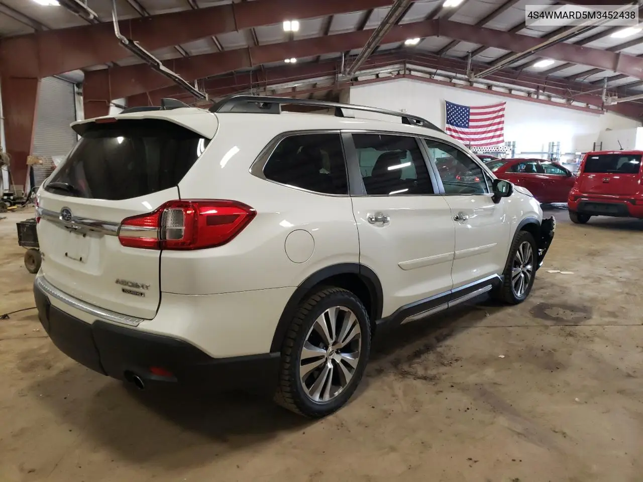 2021 Subaru Ascent Touring VIN: 4S4WMARD5M3452438 Lot: 60407275