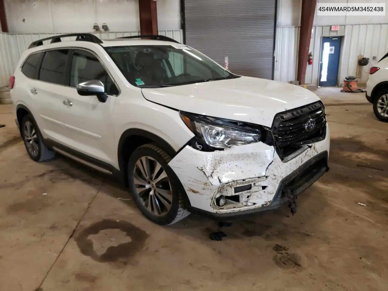 2021 Subaru Ascent Touring VIN: 4S4WMARD5M3452438 Lot: 60407275