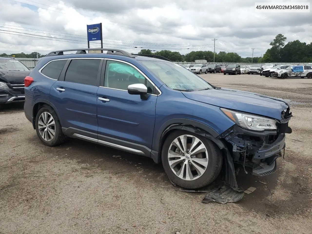 2021 Subaru Ascent Touring VIN: 4S4WMARD2M3458018 Lot: 62706175