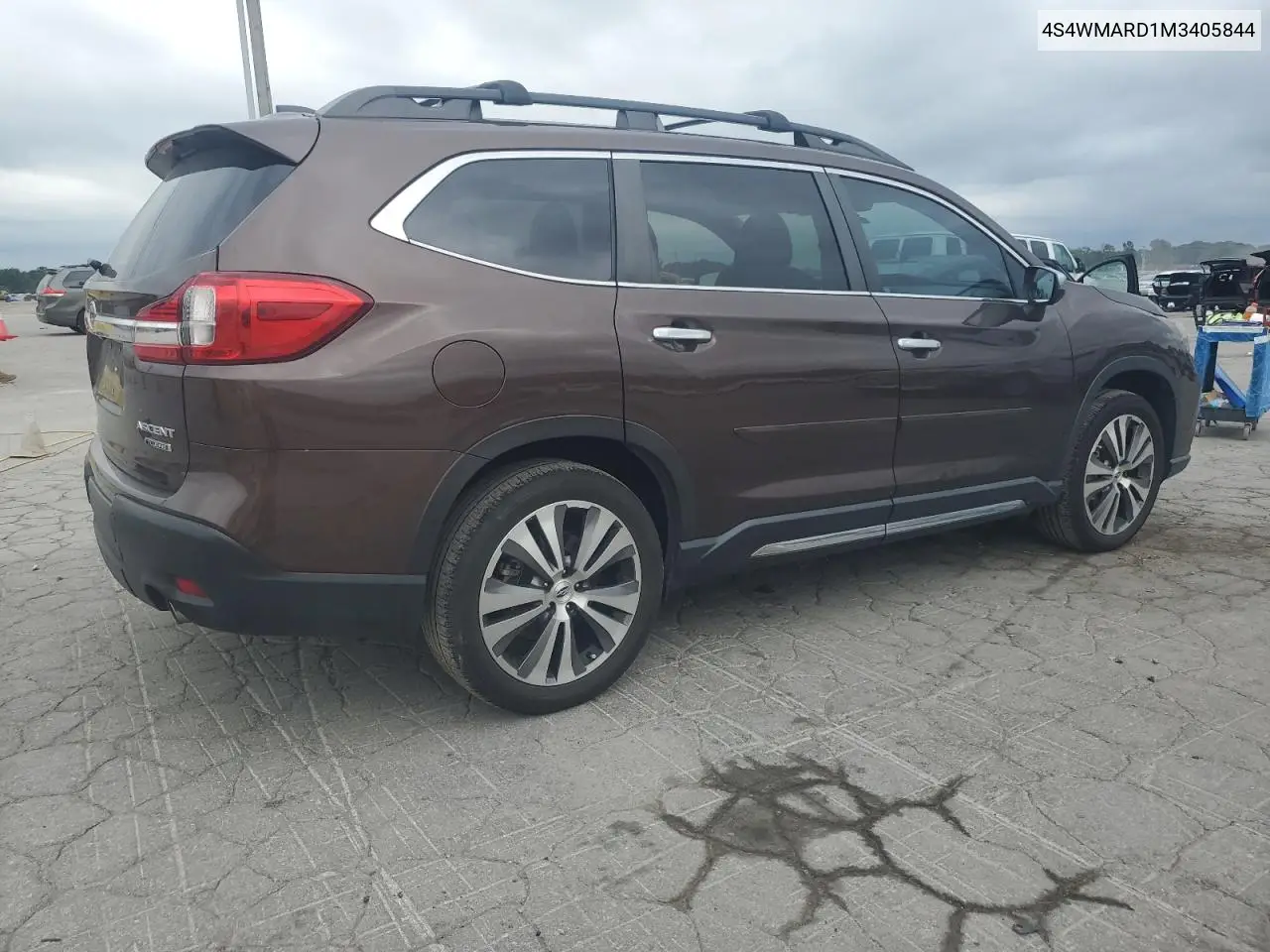2021 Subaru Ascent Touring VIN: 4S4WMARD1M3405844 Lot: 62789175