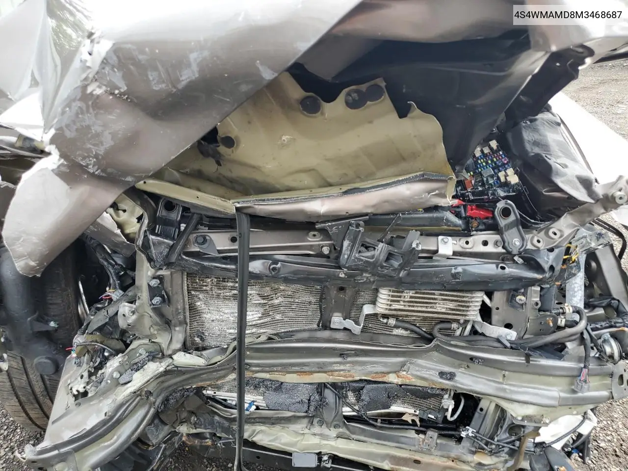 2021 Subaru Ascent Limited VIN: 4S4WMAMD8M3468687 Lot: 63037195