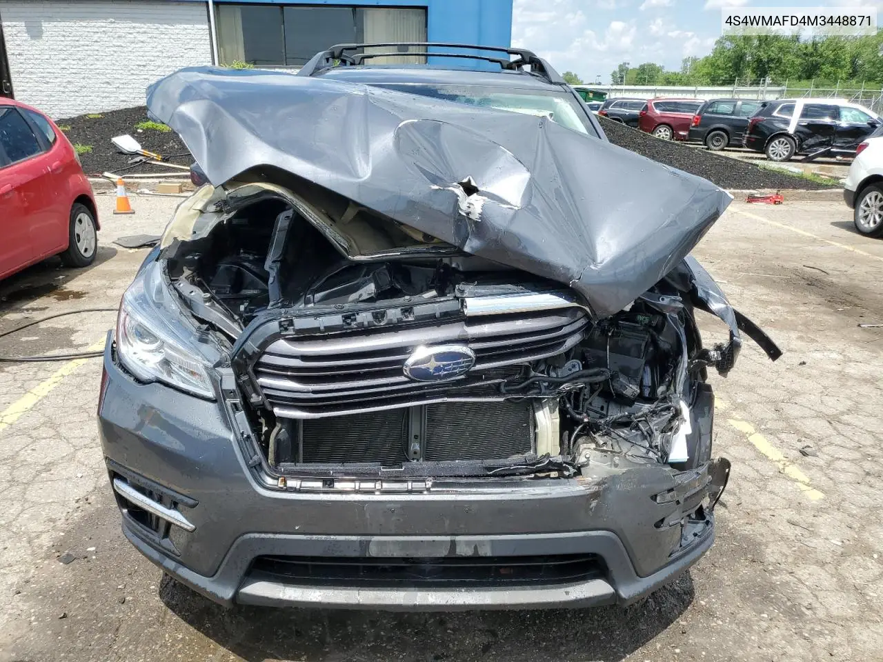 2021 Subaru Ascent Premium VIN: 4S4WMAFD4M3448871 Lot: 63049605