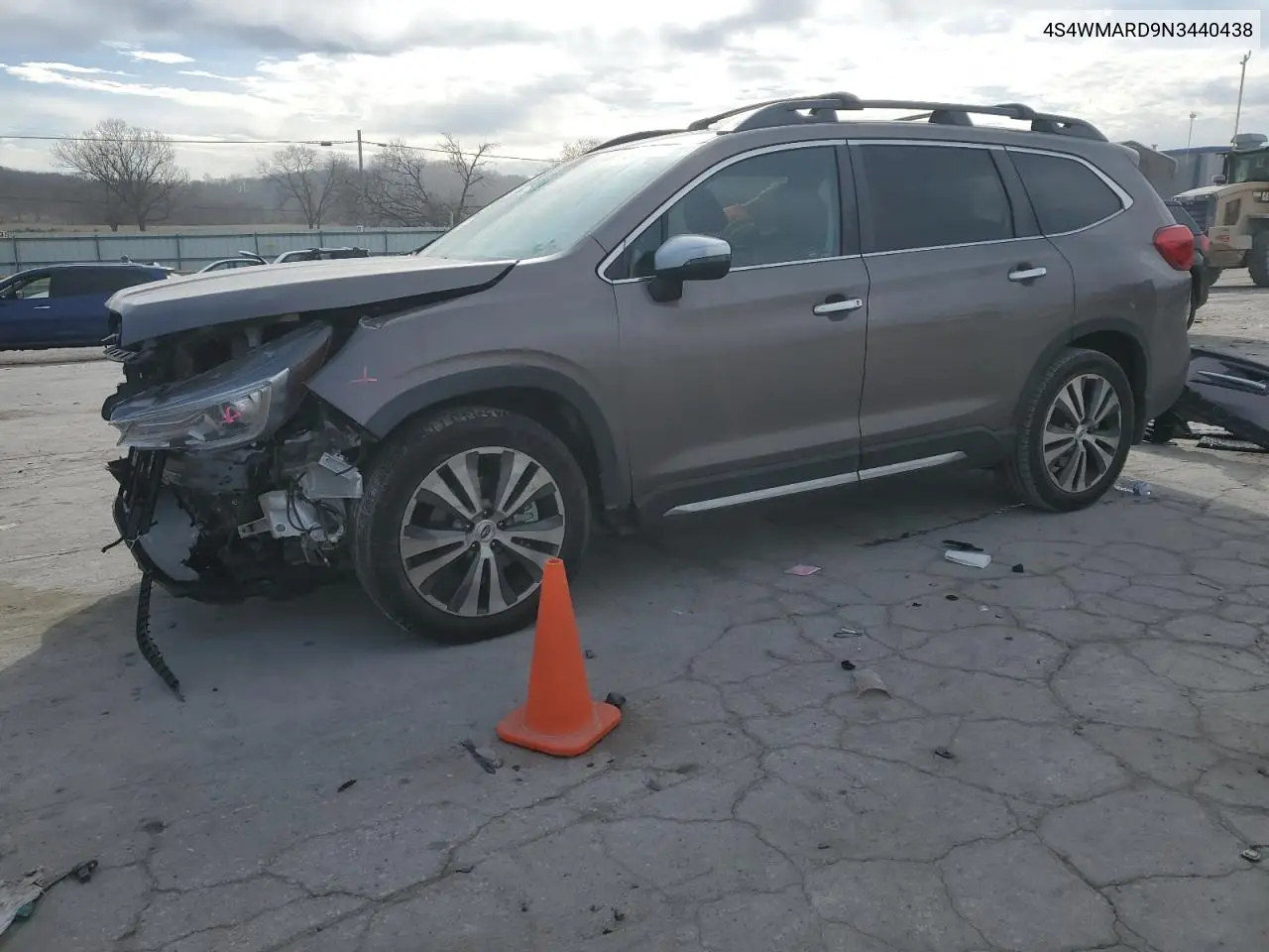 2022 Subaru Ascent Touring VIN: 4S4WMARD9N3440438 Lot: 46929705