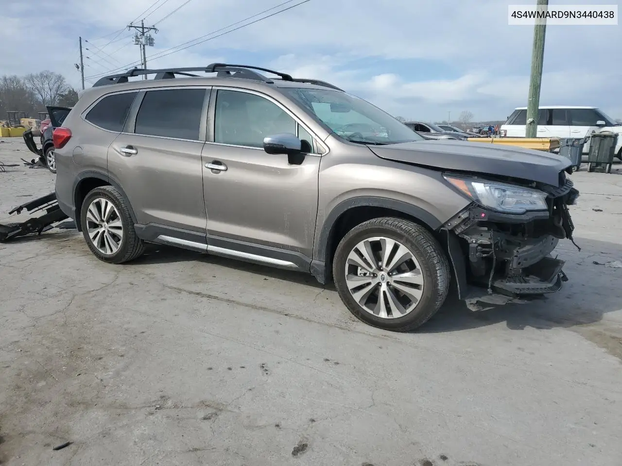 2022 Subaru Ascent Touring VIN: 4S4WMARD9N3440438 Lot: 46929705