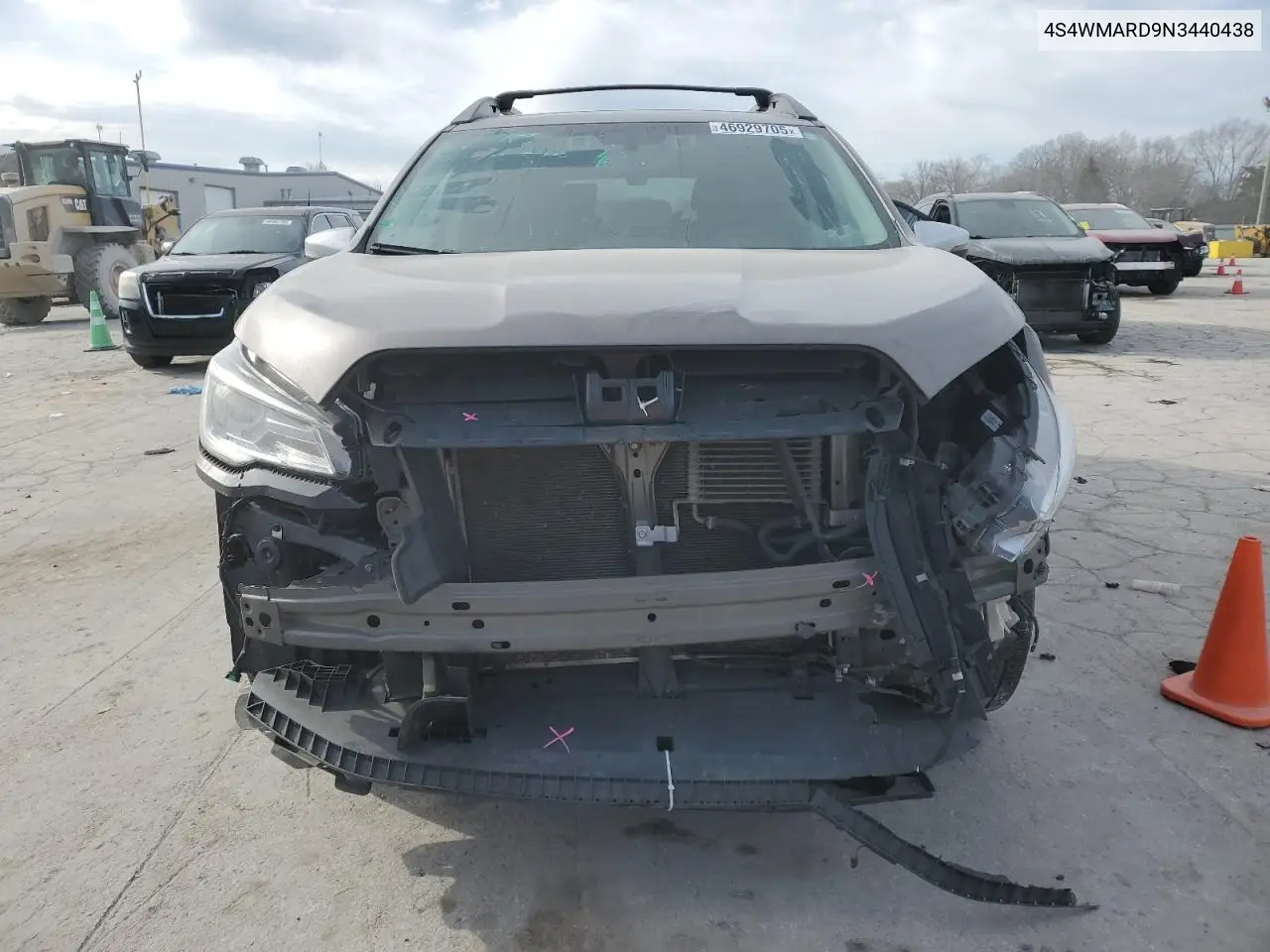 2022 Subaru Ascent Touring VIN: 4S4WMARD9N3440438 Lot: 46929705