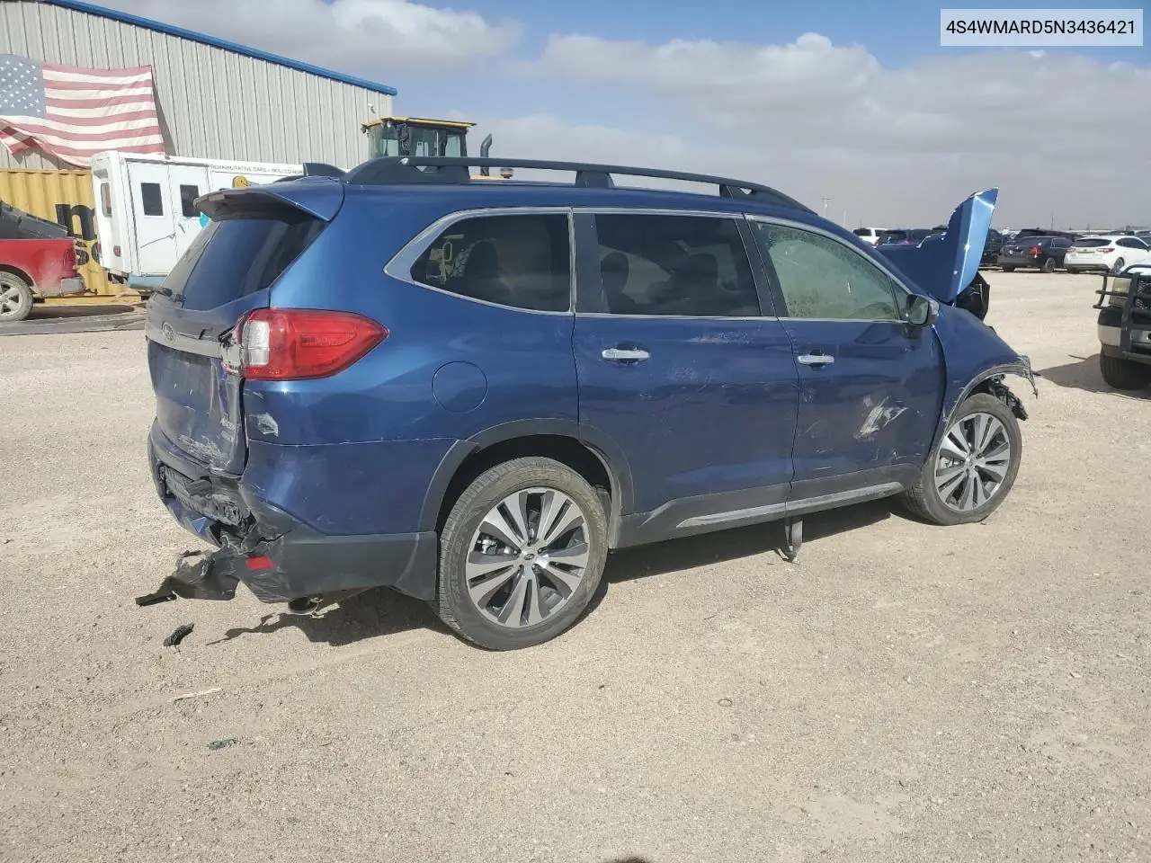 2022 Subaru Ascent Touring VIN: 4S4WMARD5N3436421 Lot: 49738045