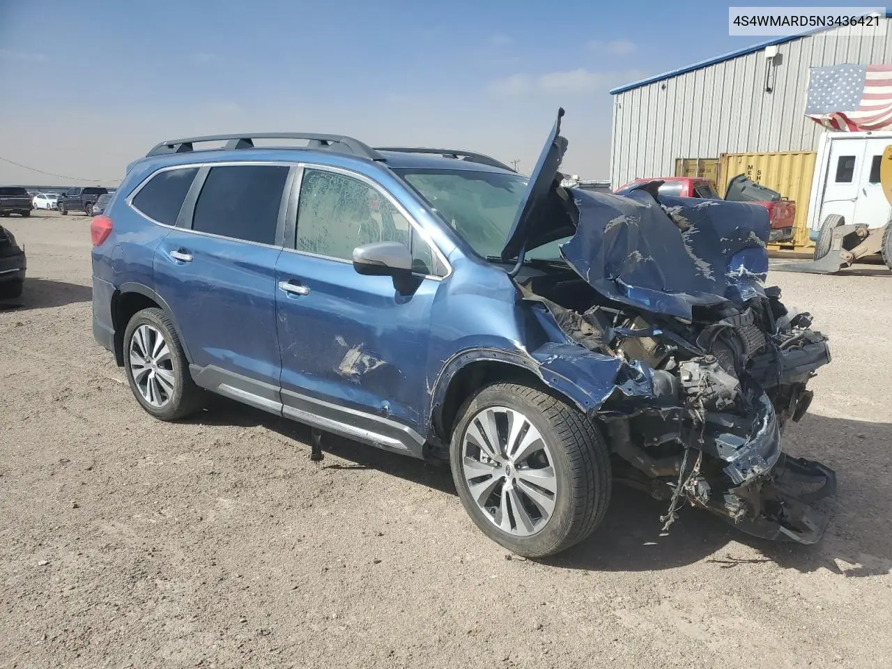 2022 Subaru Ascent Touring VIN: 4S4WMARD5N3436421 Lot: 49738045