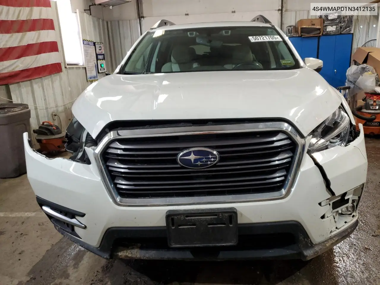 2022 Subaru Ascent Limited VIN: 4S4WMAPD1N3412135 Lot: 50721705
