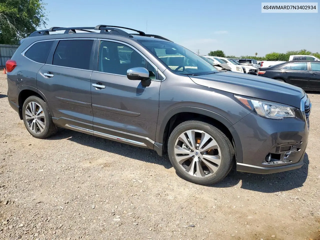 2022 Subaru Ascent Touring VIN: 4S4WMARD7N3402934 Lot: 56394165