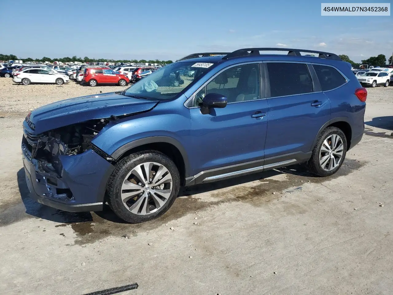 2022 Subaru Ascent Limited VIN: 4S4WMALD7N3452368 Lot: 56493105