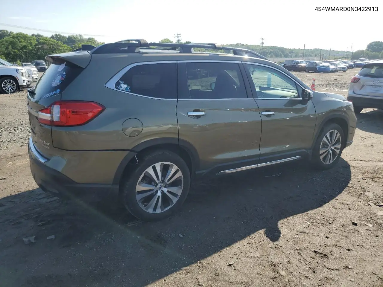 2022 Subaru Ascent Touring VIN: 4S4WMARD0N3422913 Lot: 61365705