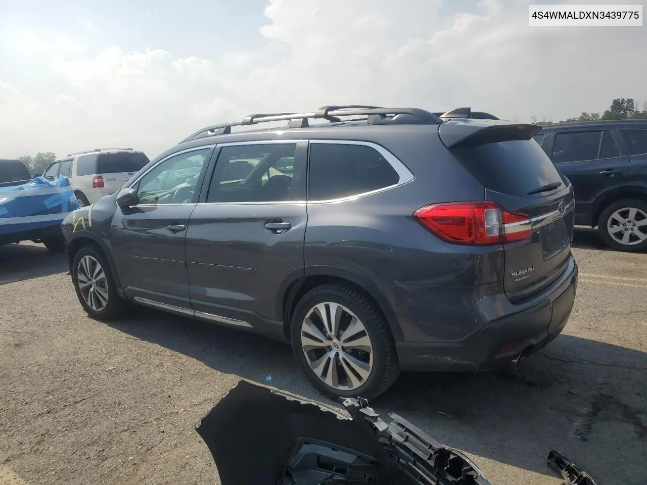 2022 Subaru Ascent Limited VIN: 4S4WMALDXN3439775 Lot: 61900265