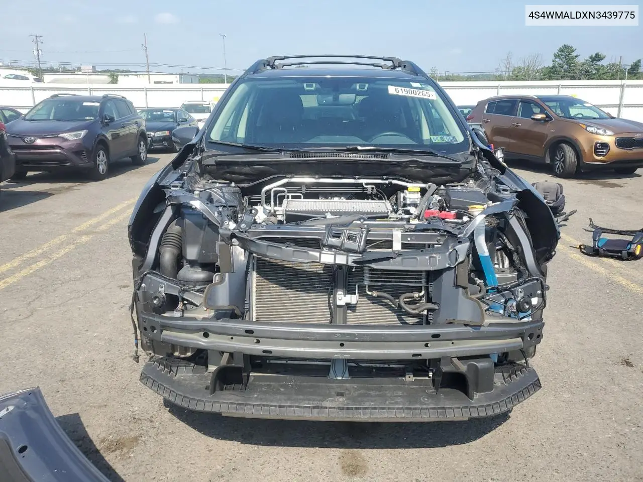 2022 Subaru Ascent Limited VIN: 4S4WMALDXN3439775 Lot: 61900265
