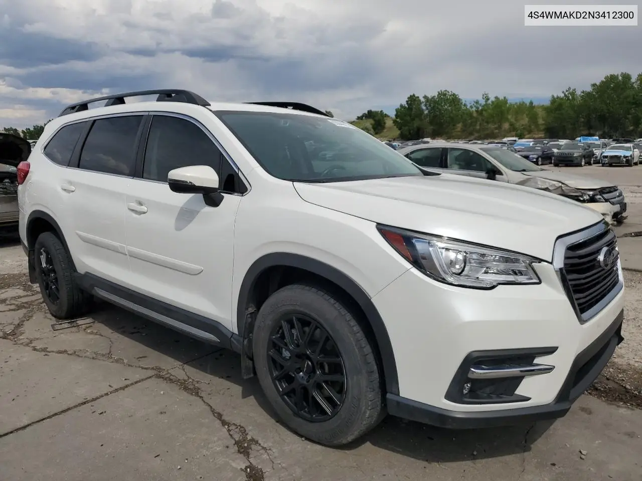 2022 Subaru Ascent Limited VIN: 4S4WMAKD2N3412300 Lot: 63044815