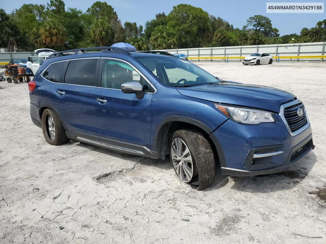 2022 Subaru Ascent Touring VIN: 4S4WMARD1N3429188 Lot: 63063145