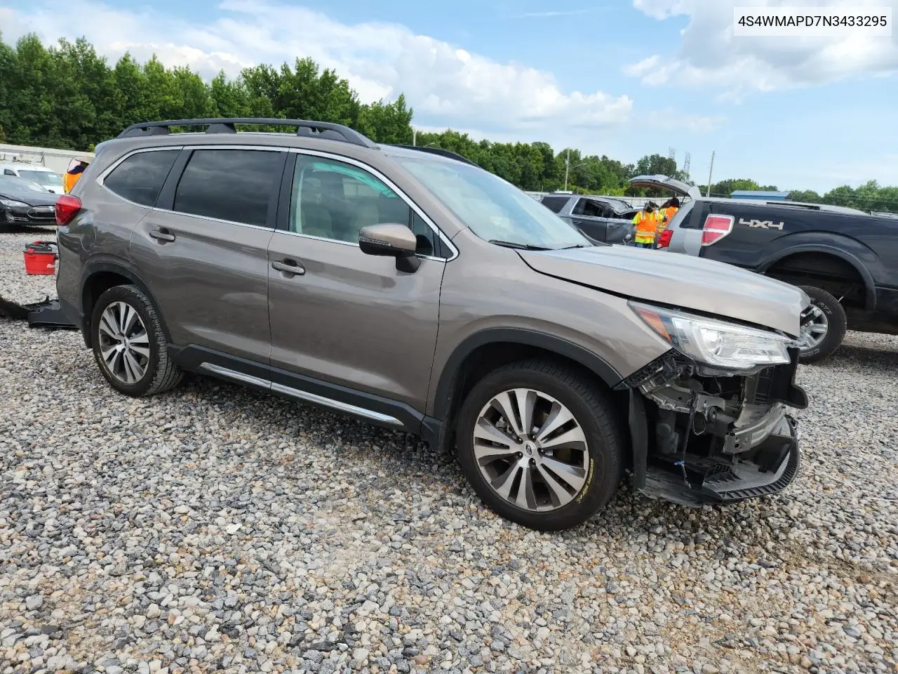 2022 Subaru Ascent Limited VIN: 4S4WMAPD7N3433295 Lot: 63222445