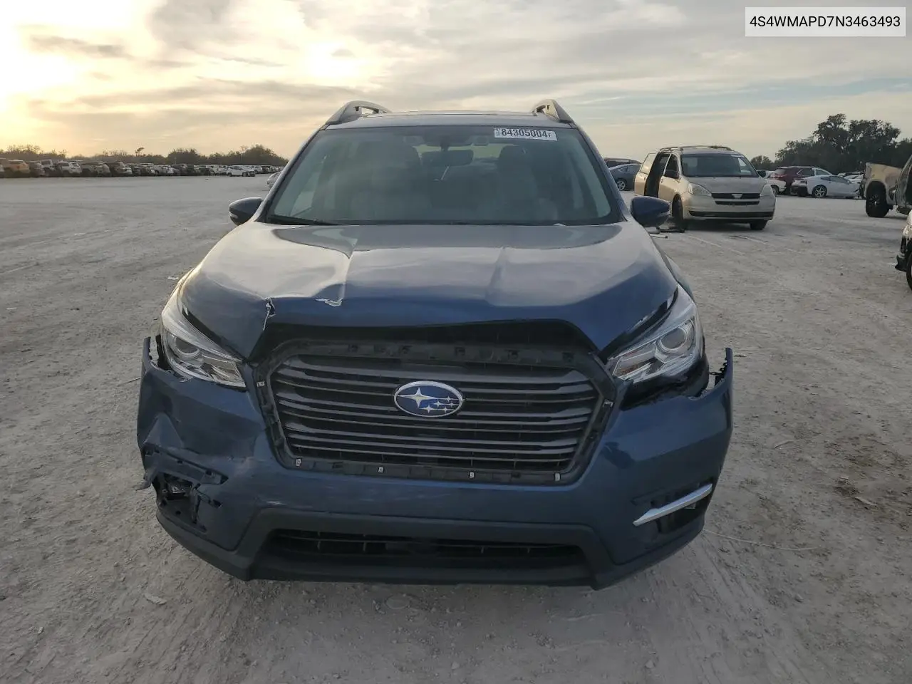 2022 Subaru Ascent Limited VIN: 4S4WMAPD7N3463493 Lot: 84305004