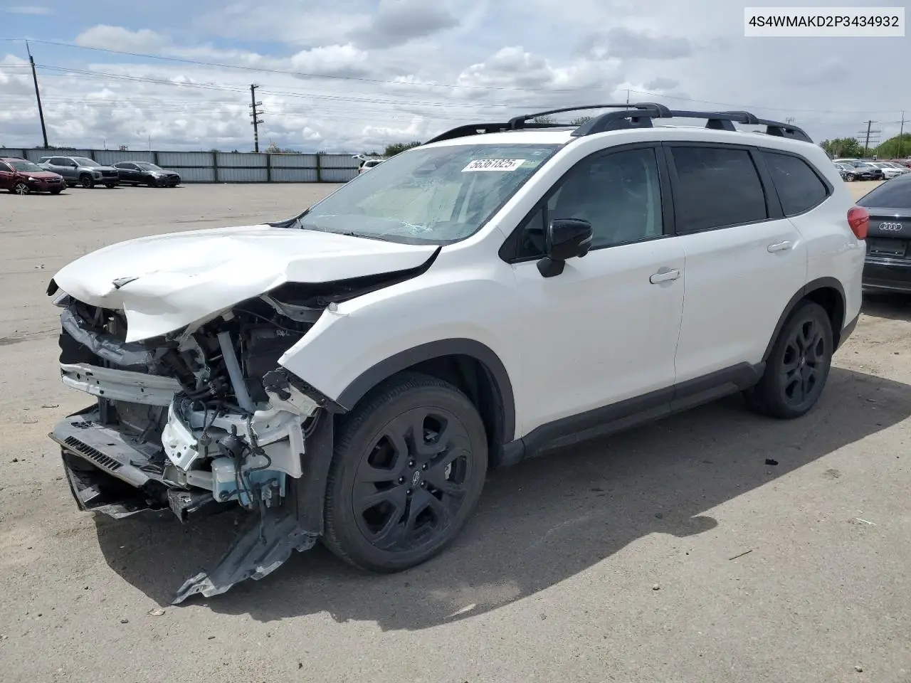 2023 Subaru Ascent Limited VIN: 4S4WMAKD2P3434932 Lot: 56361825