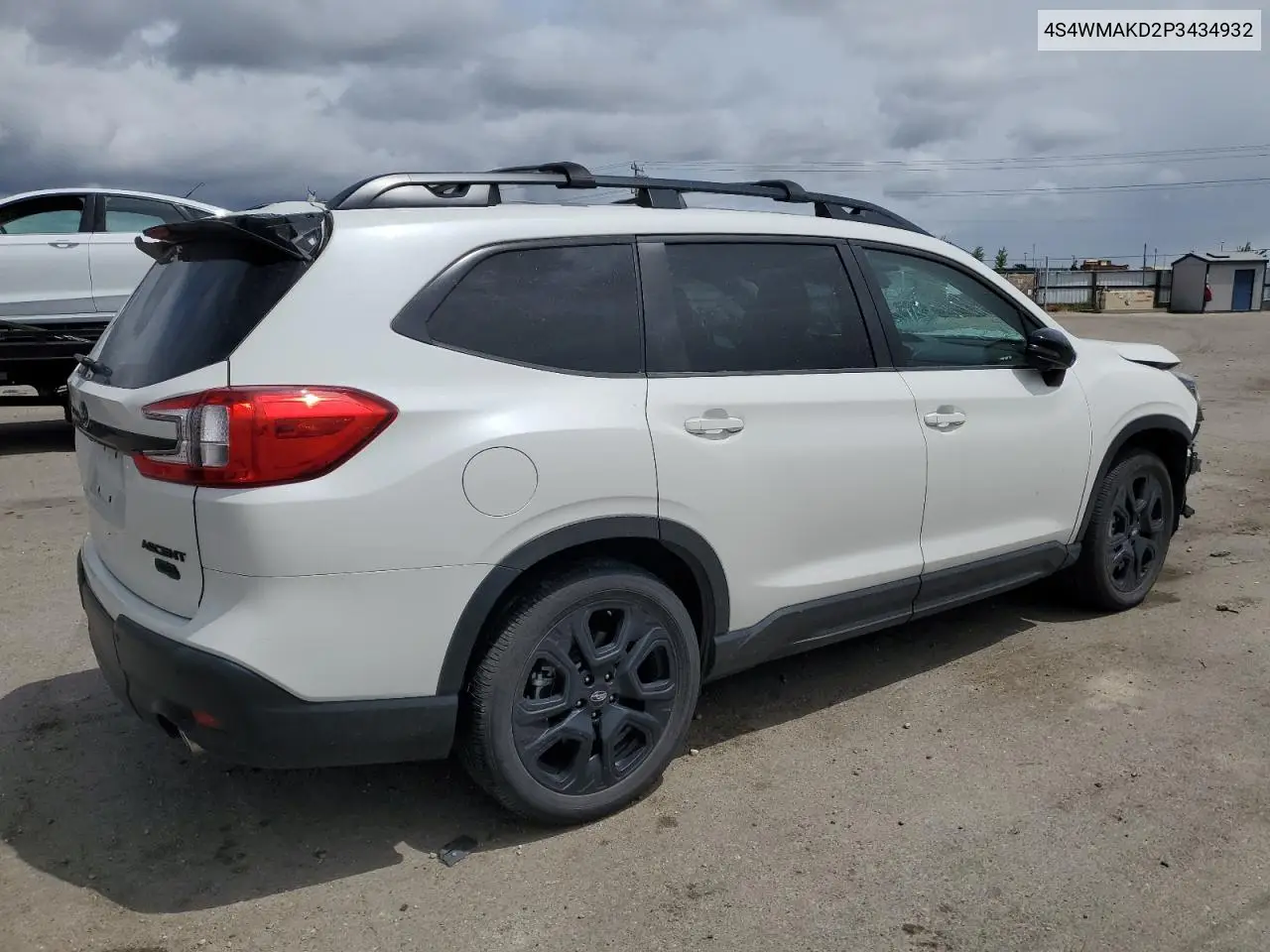 2023 Subaru Ascent Limited VIN: 4S4WMAKD2P3434932 Lot: 56361825