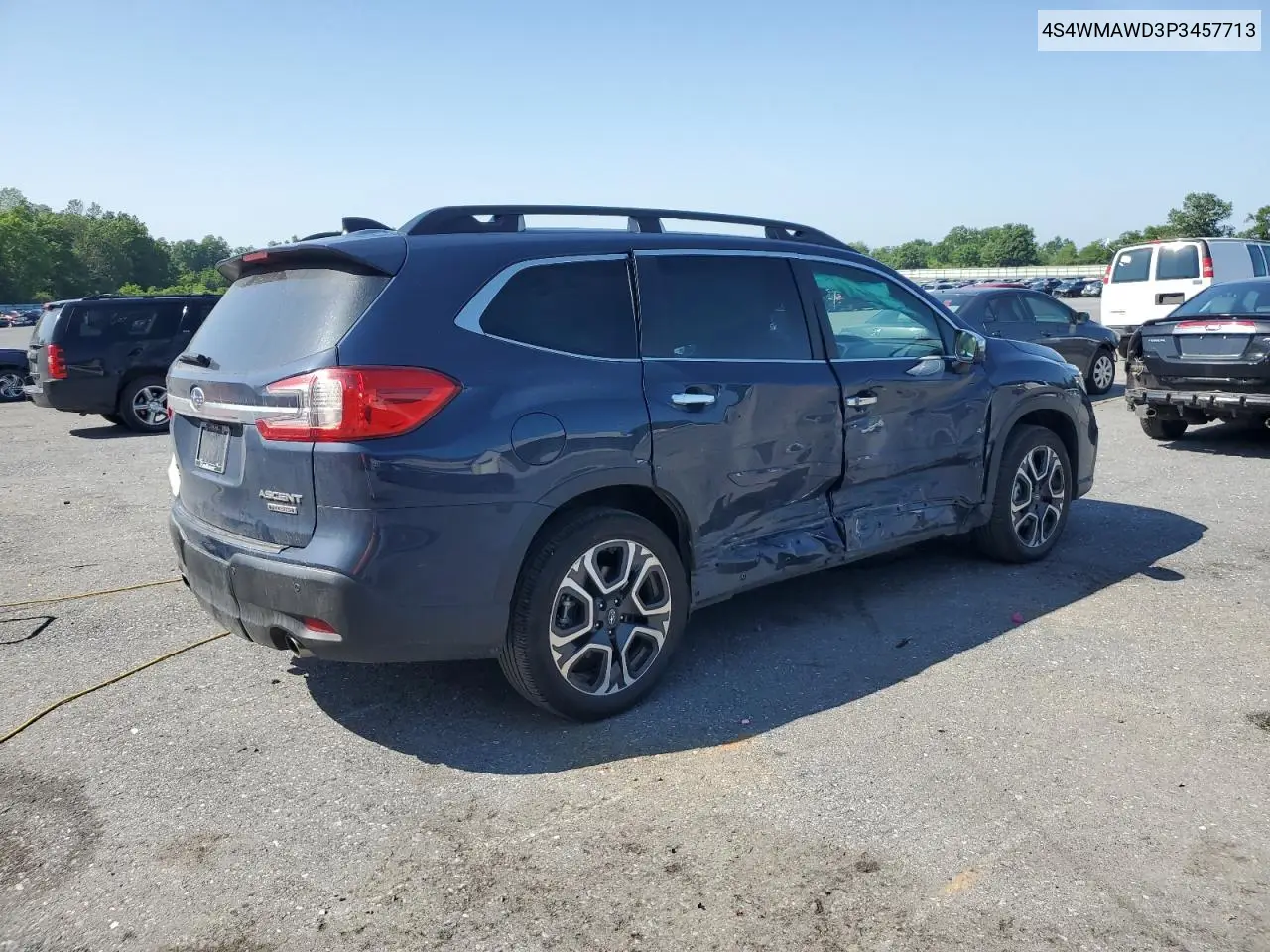 2023 Subaru Ascent Touring VIN: 4S4WMAWD3P3457713 Lot: 62005705