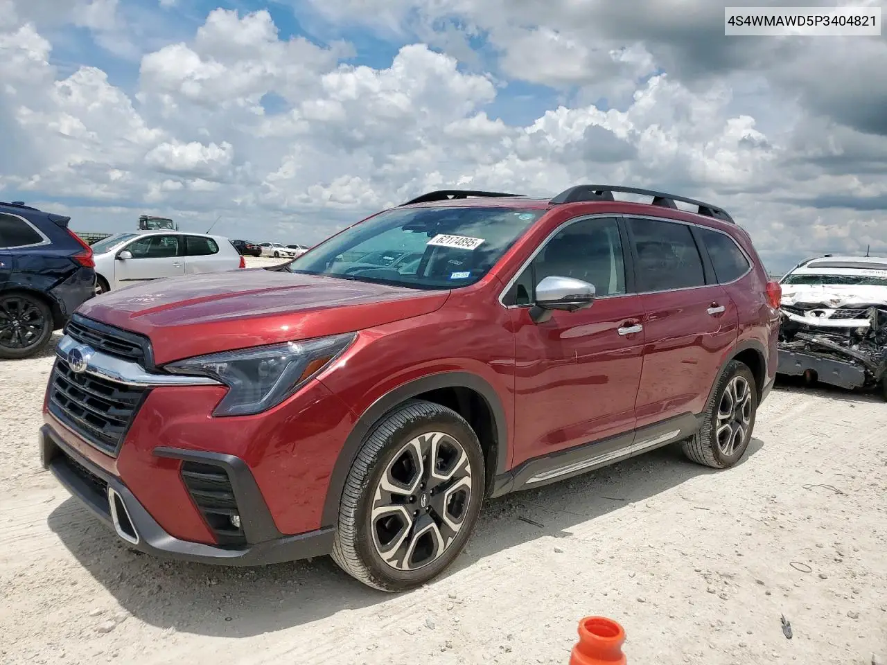 2023 Subaru Ascent Touring VIN: 4S4WMAWD5P3404821 Lot: 62174895
