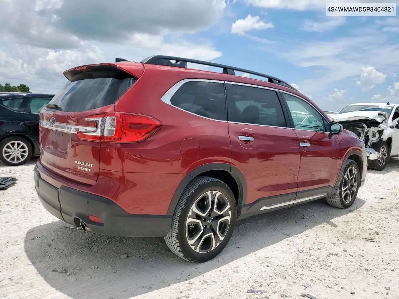 2023 Subaru Ascent Touring VIN: 4S4WMAWD5P3404821 Lot: 62174895