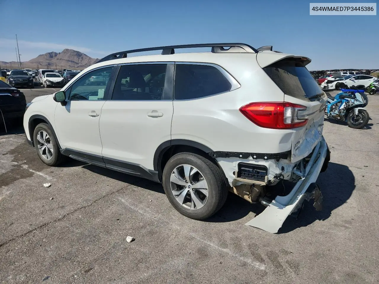 2023 Subaru Ascent Premium VIN: 4S4WMAED7P3445386 Lot: 62411275