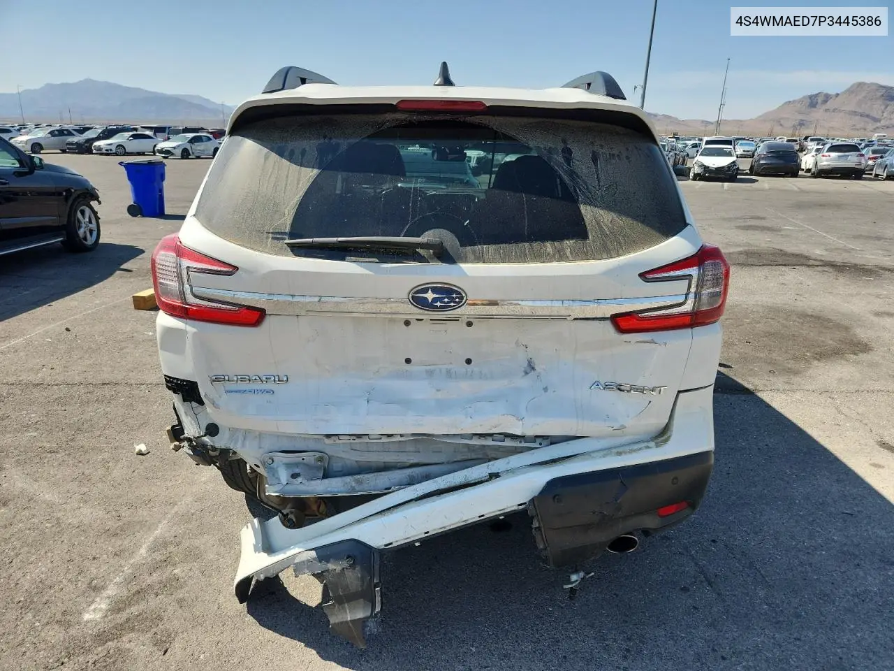 2023 Subaru Ascent Premium VIN: 4S4WMAED7P3445386 Lot: 62411275