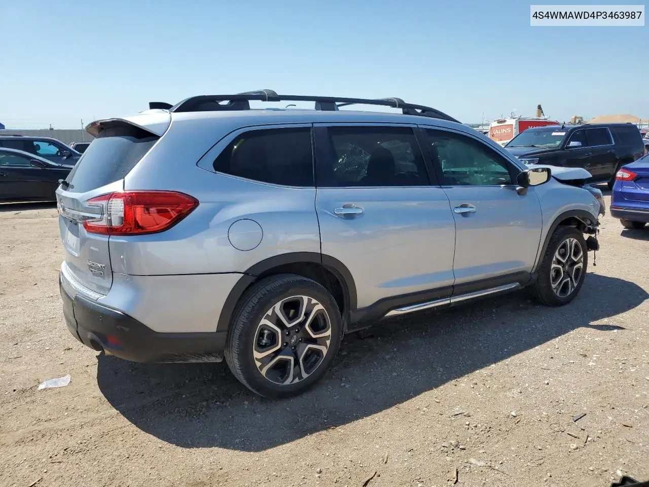 2023 Subaru Ascent Touring VIN: 4S4WMAWD4P3463987 Lot: 62418425