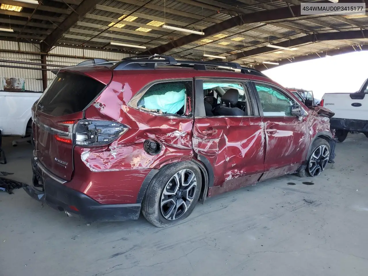 2023 Subaru Ascent Limited VIN: 4S4WMAUD0P3415177 Lot: 62604745