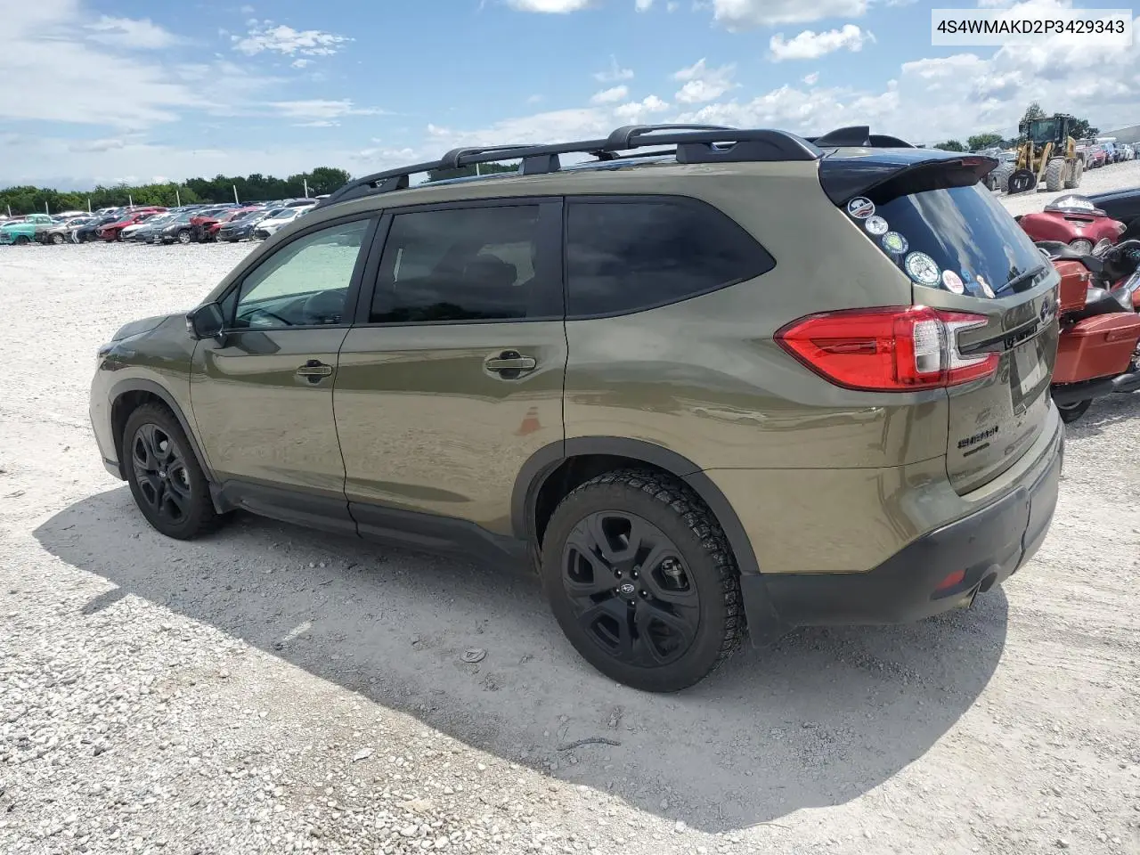 2023 Subaru Ascent Limited VIN: 4S4WMAKD2P3429343 Lot: 62607155