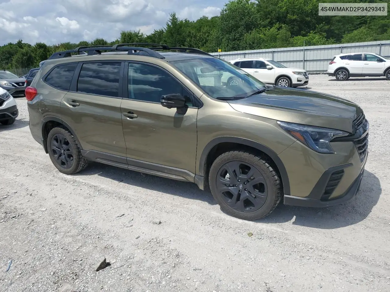 2023 Subaru Ascent Limited VIN: 4S4WMAKD2P3429343 Lot: 62607155