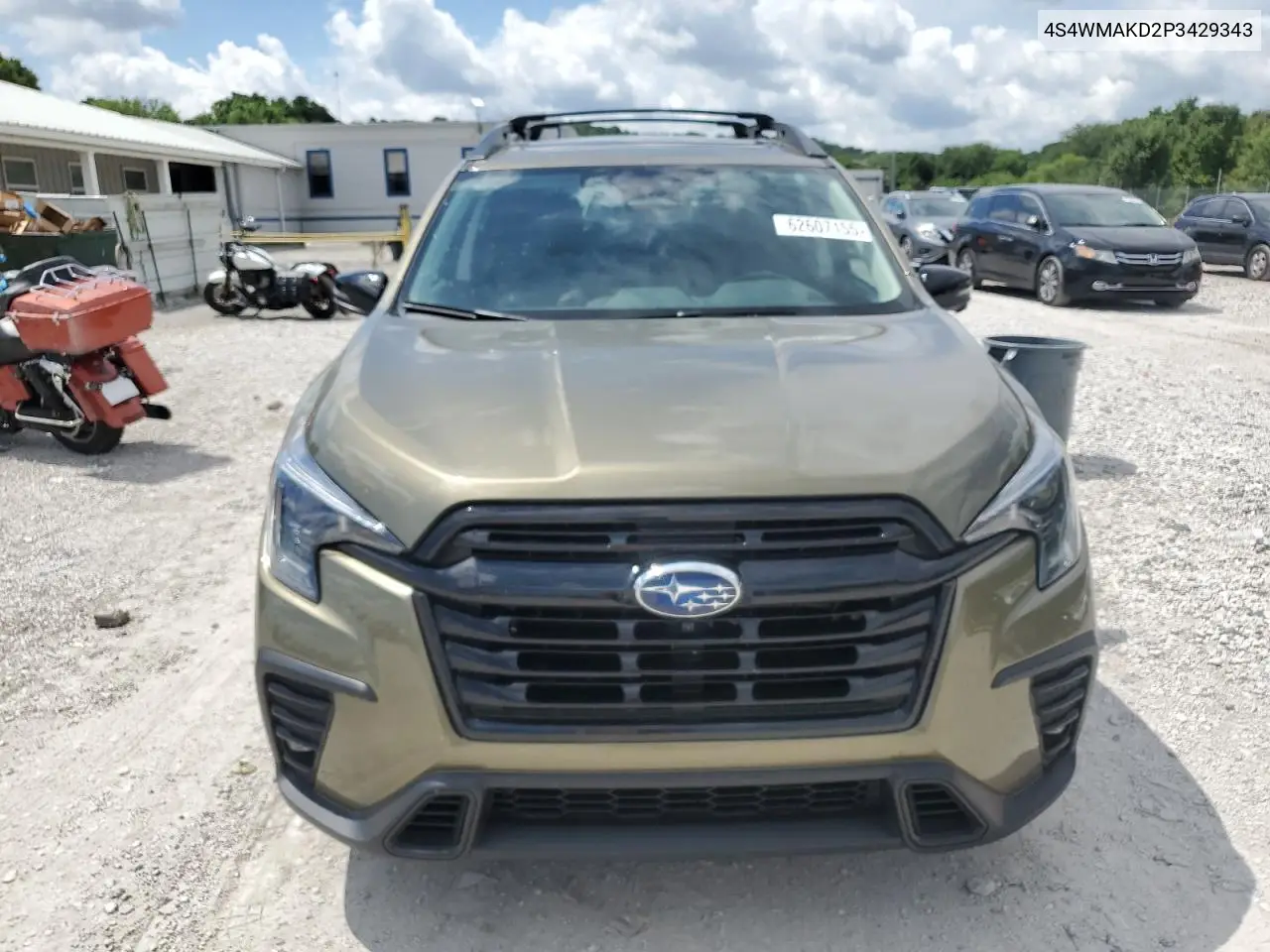 2023 Subaru Ascent Limited VIN: 4S4WMAKD2P3429343 Lot: 62607155