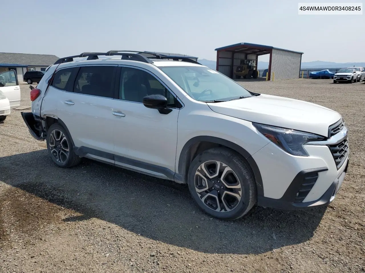 2024 Subaru Ascent Touring VIN: 4S4WMAWD0R3408245 Lot: 61529625