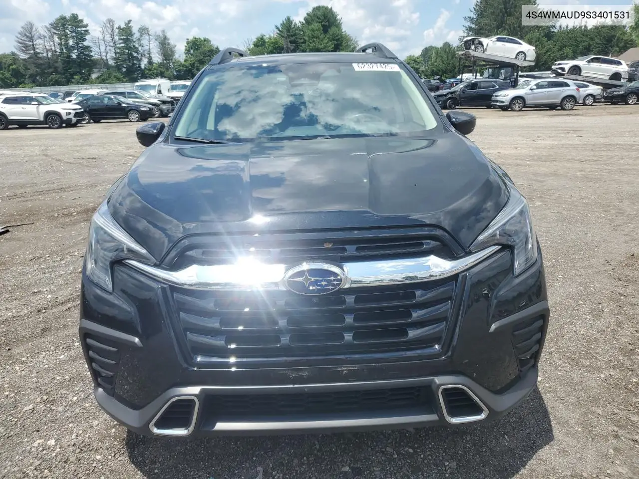 2025 Subaru Ascent Touring VIN: 4S4WMAUD9S3401531 Lot: 62327425