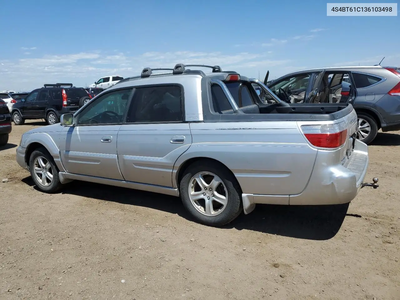 2003 Subaru Baja VIN: 4S4BT61C136103498 Lot: 60644455