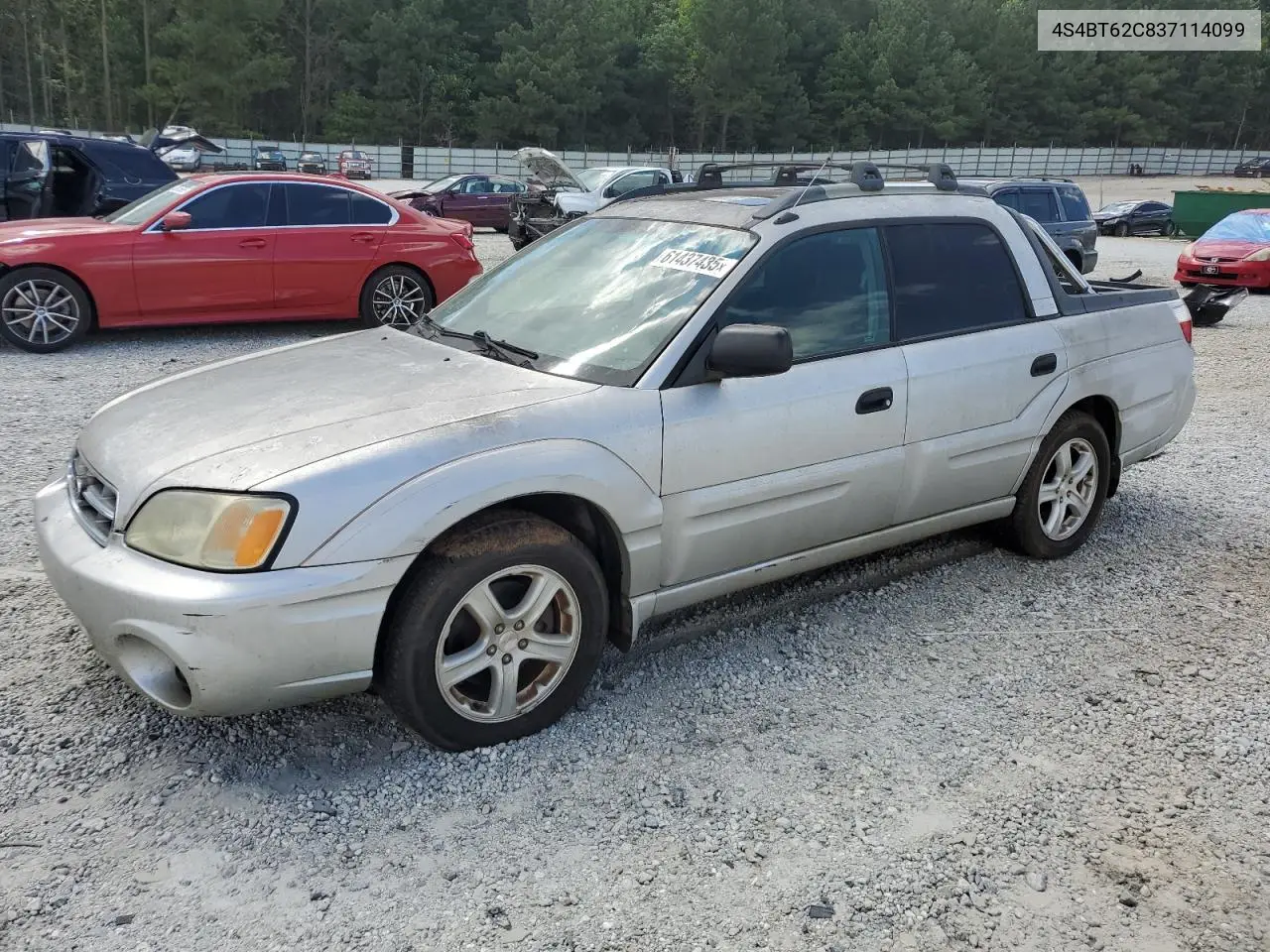 2003 Subaru Baja Sport VIN: 4S4BT62C837114099 Lot: 61437435