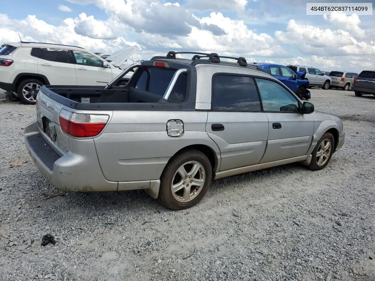 2003 Subaru Baja Sport VIN: 4S4BT62C837114099 Lot: 61437435