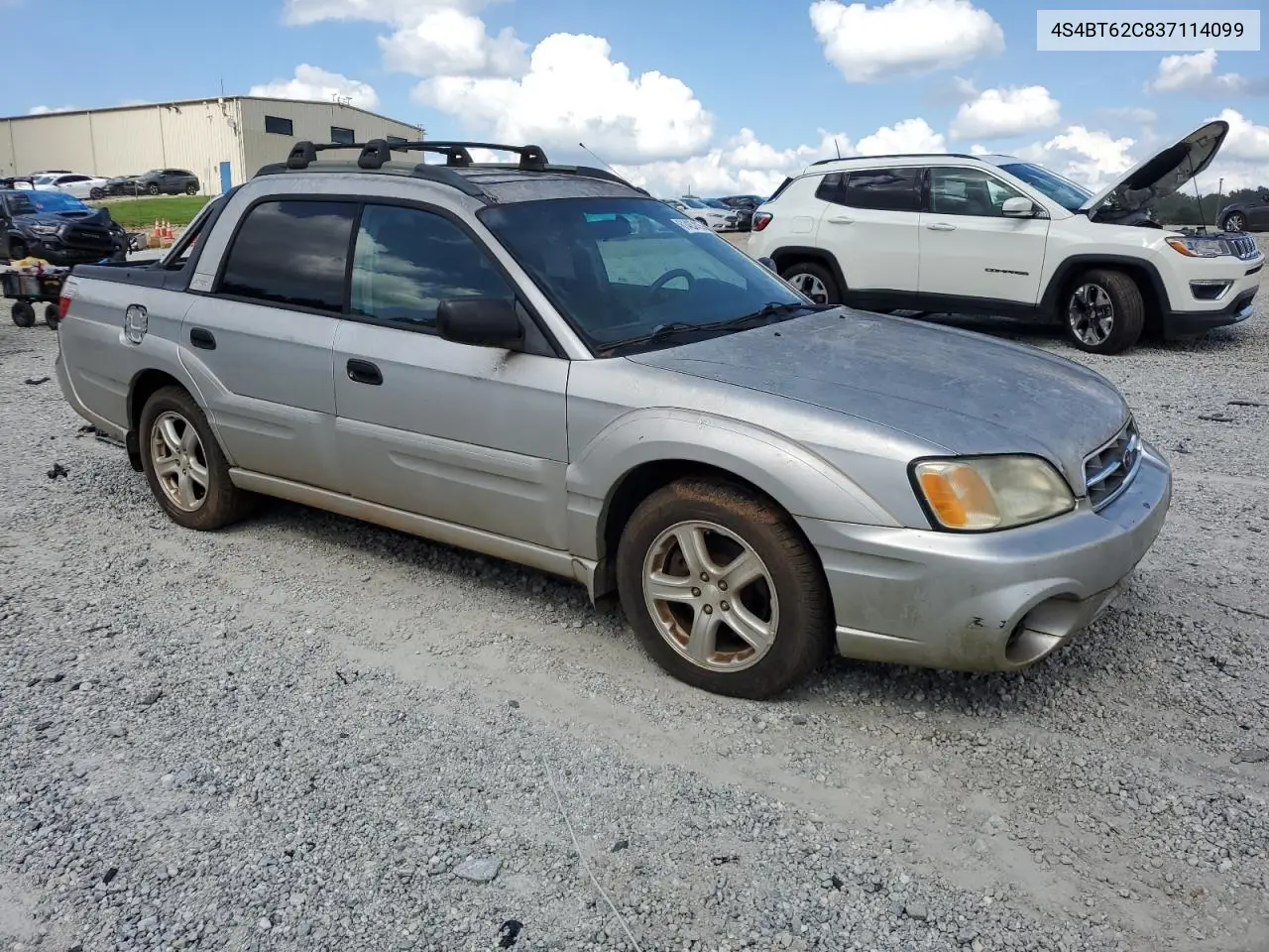 2003 Subaru Baja Sport VIN: 4S4BT62C837114099 Lot: 61437435