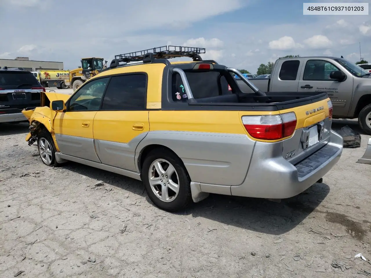 2003 Subaru Baja VIN: 4S4BT61C937101203 Lot: 61742245