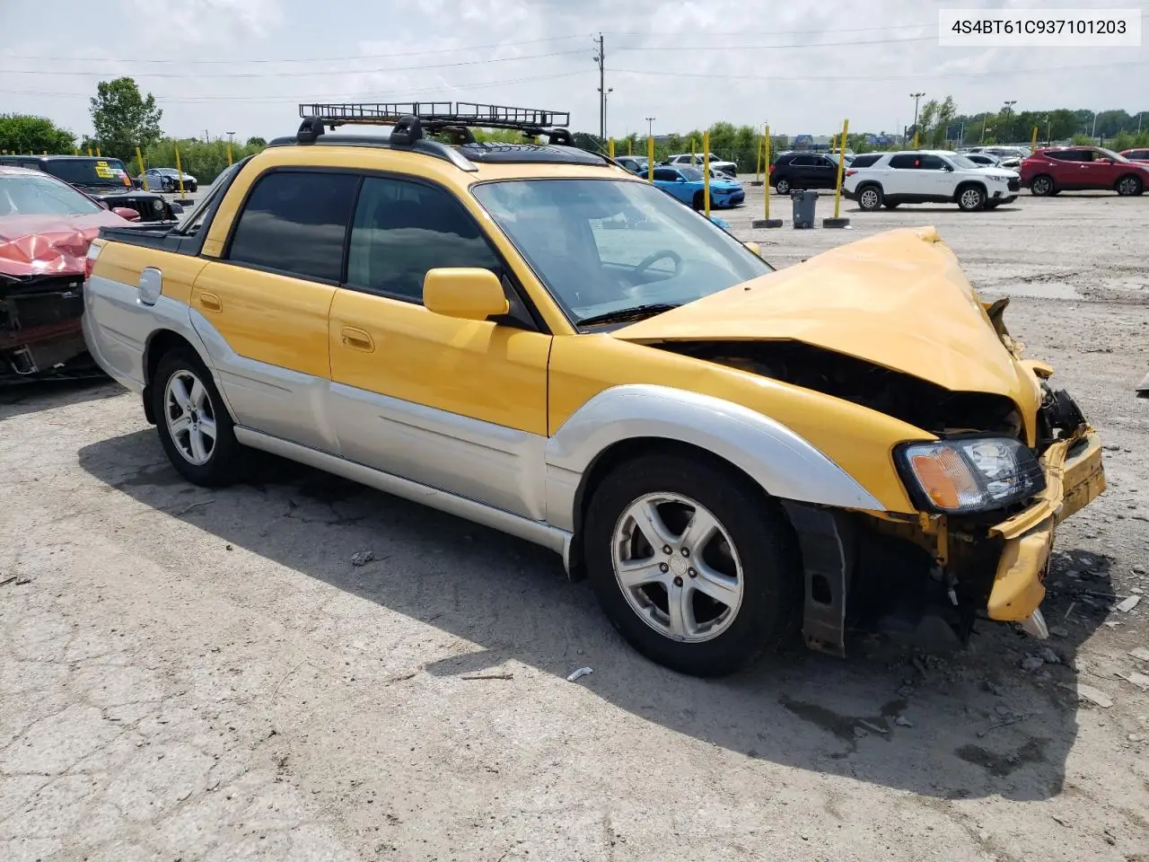 2003 Subaru Baja VIN: 4S4BT61C937101203 Lot: 61742245