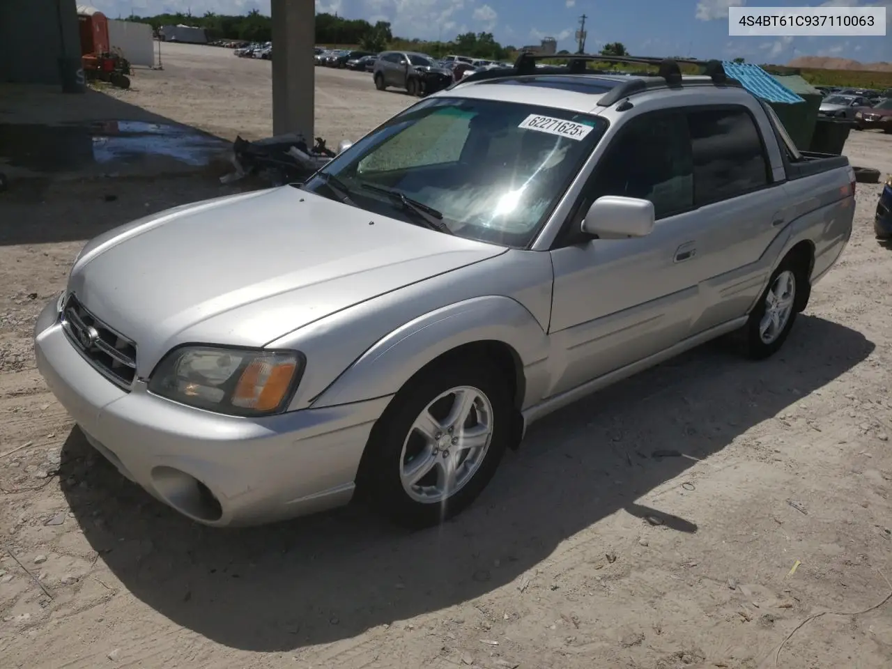 2003 Subaru Baja VIN: 4S4BT61C937110063 Lot: 62271625